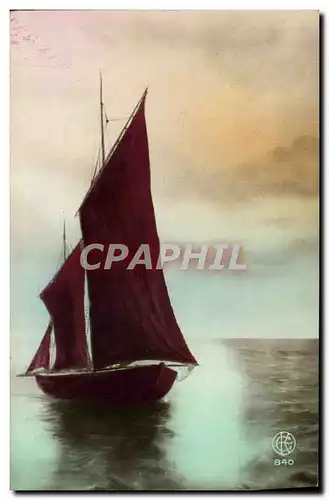 Cartes postales Bateau Voilier