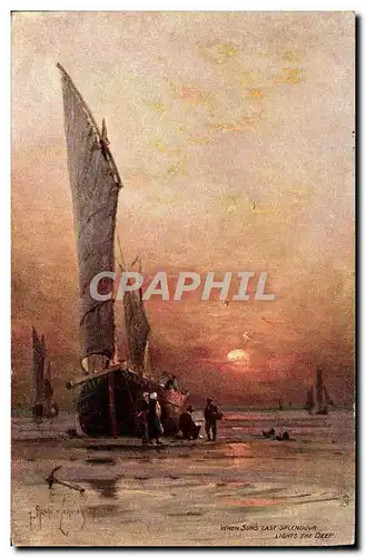 Cartes postales Bateau Voilier