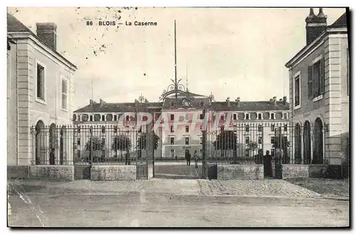 Cartes postales Militaria Blois La caserne
