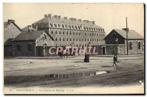 Cartes postales Militaria Saint Malo La caserne de Rocabey