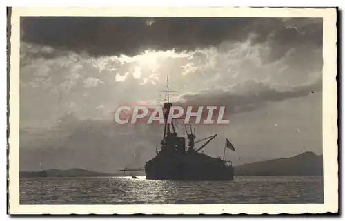 Ansichtskarte AK Bateau Guerre Toulon