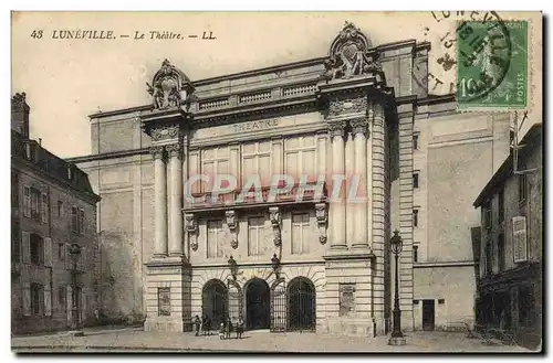 Cartes postales Le Theatre Luneville