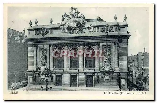 Cartes postales Le Theatre Lille