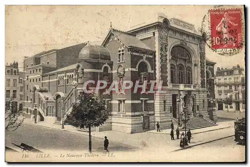 Cartes postales Lille Le nouveau Theatre