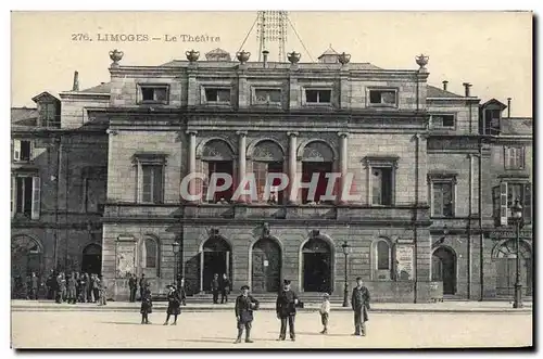 Cartes postales Limoges Le Theatre