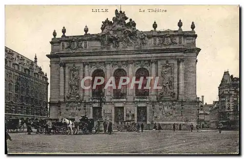 Cartes postales Lille Le Theatre