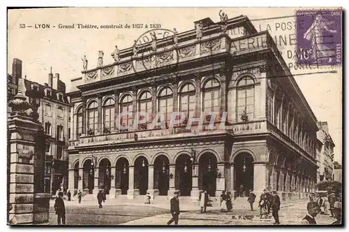 Cartes postales Lyon Grand Theatre