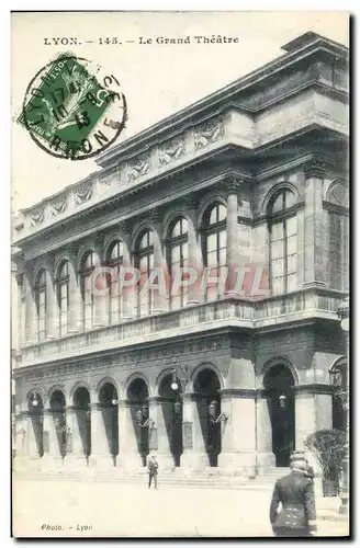 Cartes postales Lyon Le grand Theatre