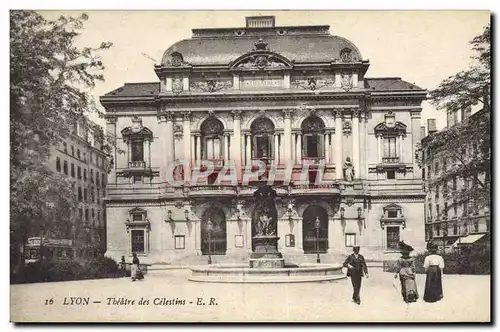 Ansichtskarte AK Lyon Le Theatre des Celestins