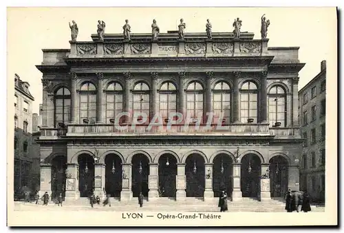 Cartes postales Lyon Opera Grand Theatre