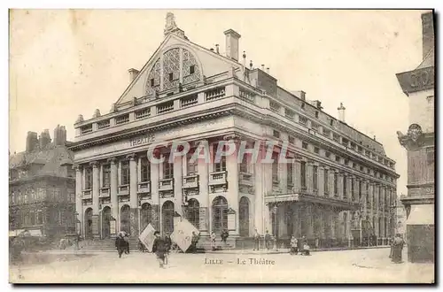 Cartes postales Lille Le Theatre