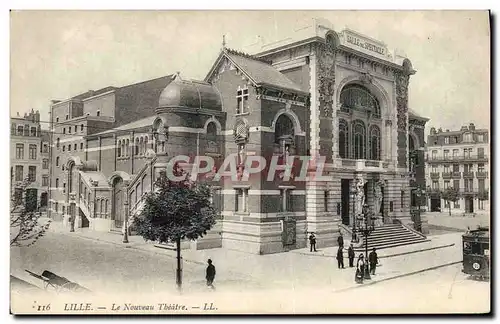 Ansichtskarte AK Lille Le nouveau Theatre