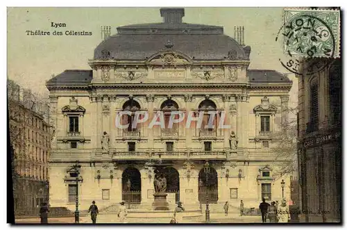 Cartes postales Lyon Theatre des Celestins (carte toilee)