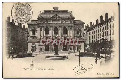 Cartes postales Lyon Le Theatre des Celestins