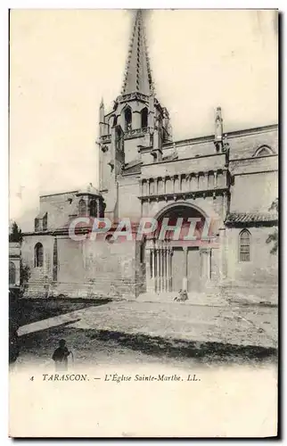 Cartes postales Tarascon L&#39Eglise Saint Marthe