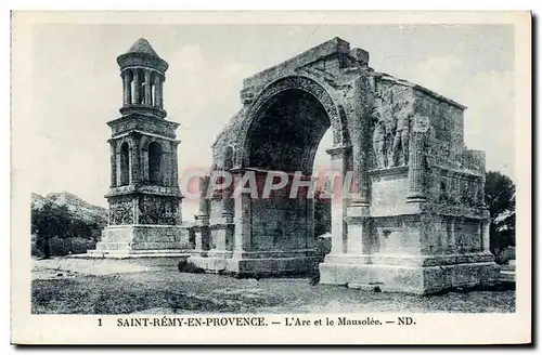 Cartes postales Saint Remy De Provence L&#39Arc et le Mausolee