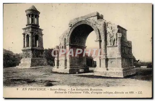 Cartes postales Saint Remy De Provence Les antiques romaines Ruines de l&#39ancienne ville