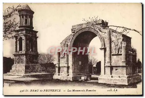 Ansichtskarte AK Saint Remy De Provence Les monuments romains