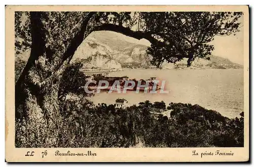 Cartes postales Beaulieu sur mer La pointe Fourmie