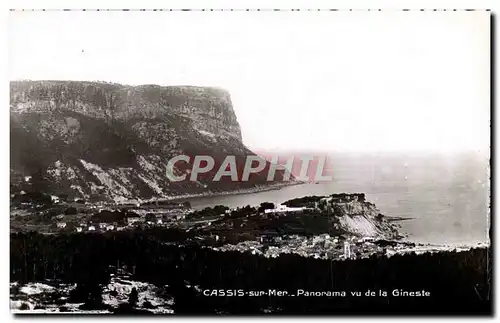 Ansichtskarte AK Cassis sur Mer Panorama Vu de la Gineste