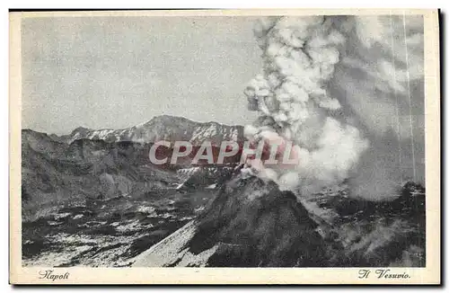 Cartes postales Volcan Napoli Il Vesuvio