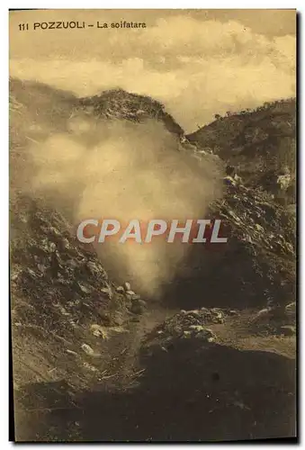 Cartes postales Volcan Pozzuoli La soifatara