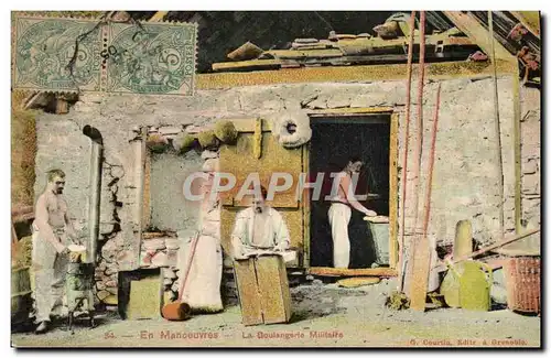 Cartes postales Militaria La boulangerie Militaire