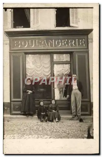 CARTE PHOTO Boulangerie Boulanger