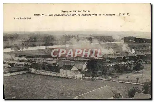 Ansichtskarte AK Boran Vue panoramique sur les boulangeries de campagne Militaria