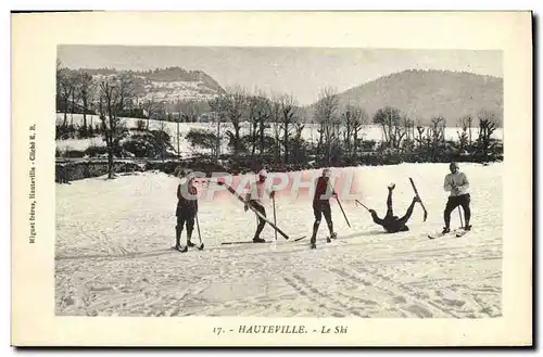 Ansichtskarte AK Sports d&#39hiver Ski Hauteville