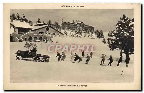 Cartes postales Sports d&#39hiver Ski Le Mont Renard en hiver