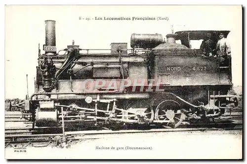 Ansichtskarte AK Train Locomotive Machine de gare Documentaire