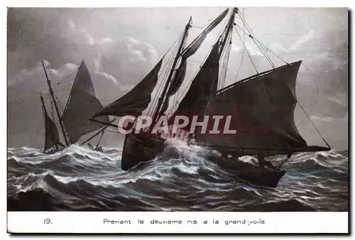 Cartes postales Bateau voilier