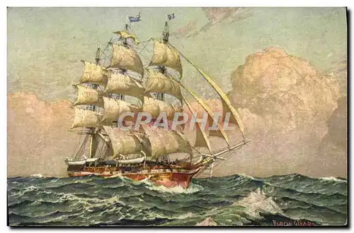 Cartes postales Bateau voilier