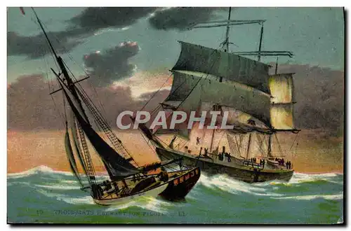 Cartes postales Bateau voilier