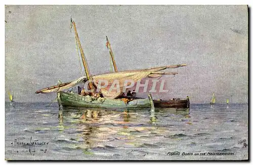 Cartes postales Bateau voilier Peche