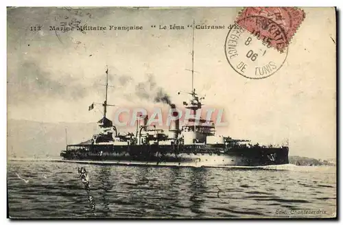 Cartes postales Bateau Le Iena Cuirasse d&#39escadre