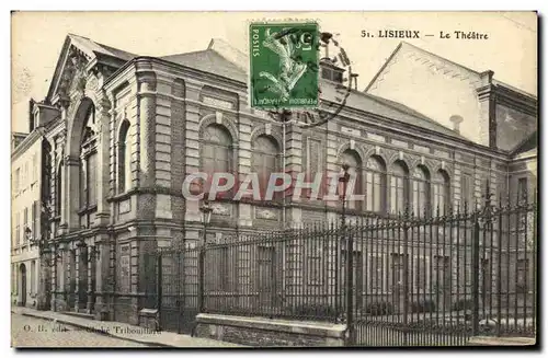 Ansichtskarte AK Lisieux Le Theatre