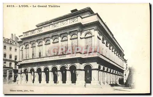 Cartes postales Lyon Le grand Theatre