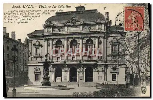 Ansichtskarte AK Lyon Theatre des Celestins