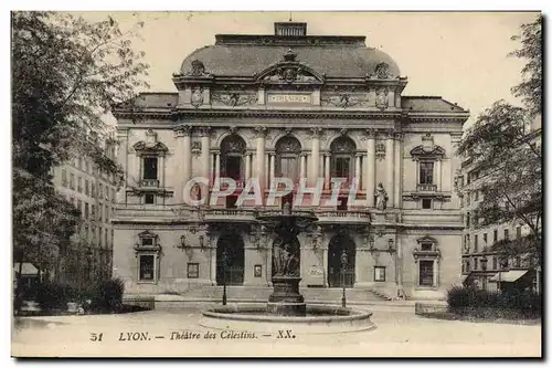 Ansichtskarte AK Lyon Theatre des Celestins