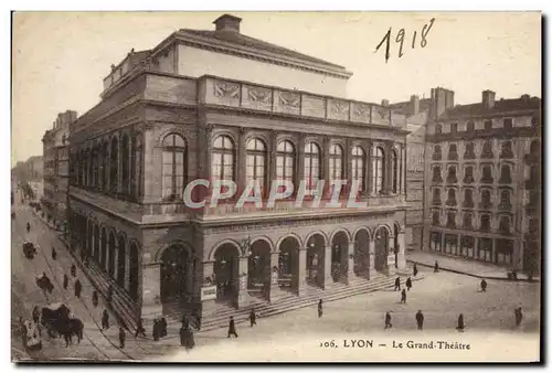 Ansichtskarte AK Lyon Le grand Theatre