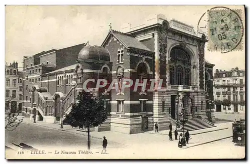 Cartes postales Lille Le nouveau Theatre