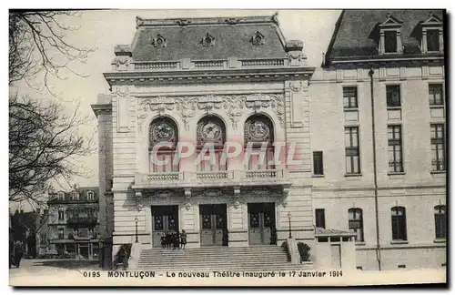 Cartes postales Montlucon Le nouveau Theatre