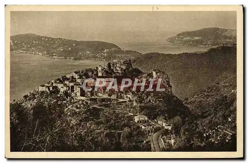 Cartes postales Eze Vue generale