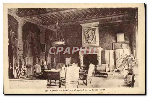 Cartes postales Chateau de Bombon Le Grand Salon