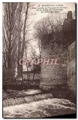 Cartes postales Moret Sur Loing Tourelle