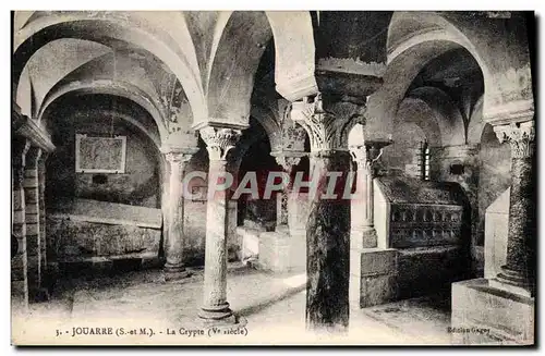 Cartes postales Jouarre La Crypte