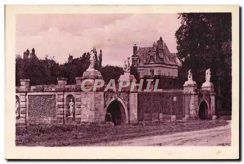 Ansichtskarte AK Palais de Fontainebleau Pavillon de Sully