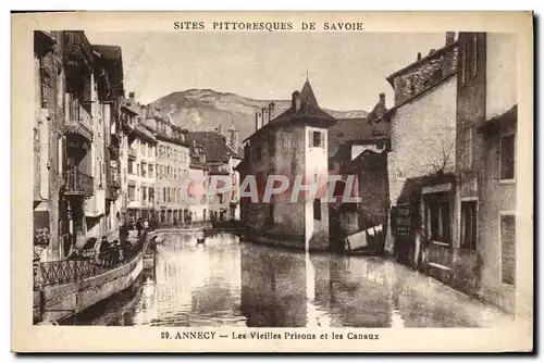 Cartes postales Annecy Les Vieilles Prisons et les Canaux